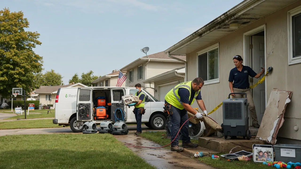 Water Damage Restoration in Kensington, OH near me